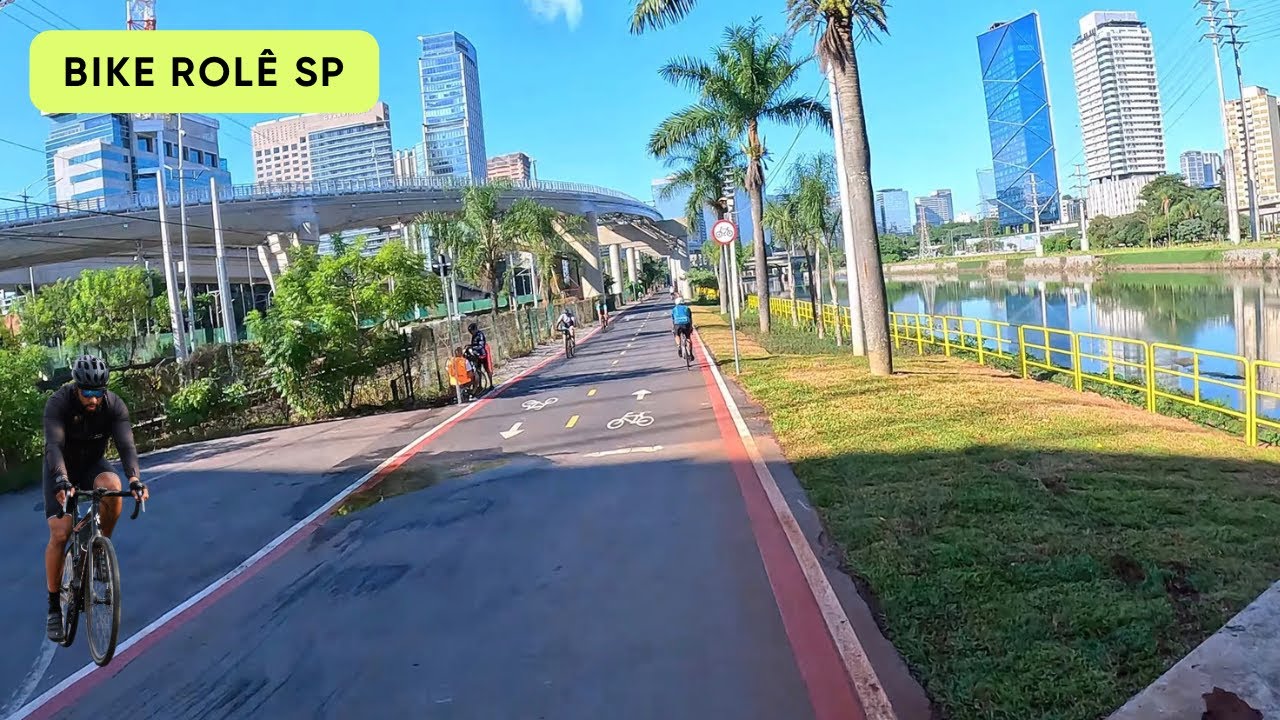NOVO TRECHO CICLOVIA RIO PINHEIROS - S&Atilde;O PAULO/SP
