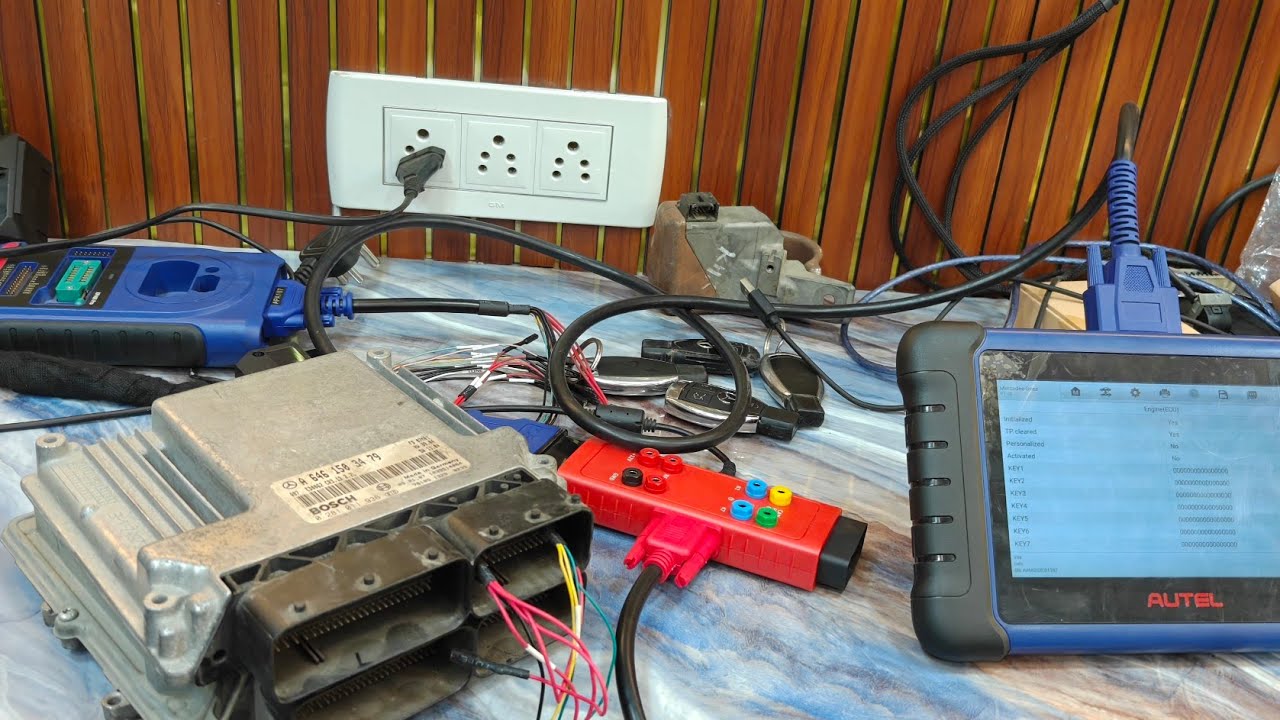 MERCEDES BENZ HOW TO ECU RENEW C42 CR3 CR4 IM508S