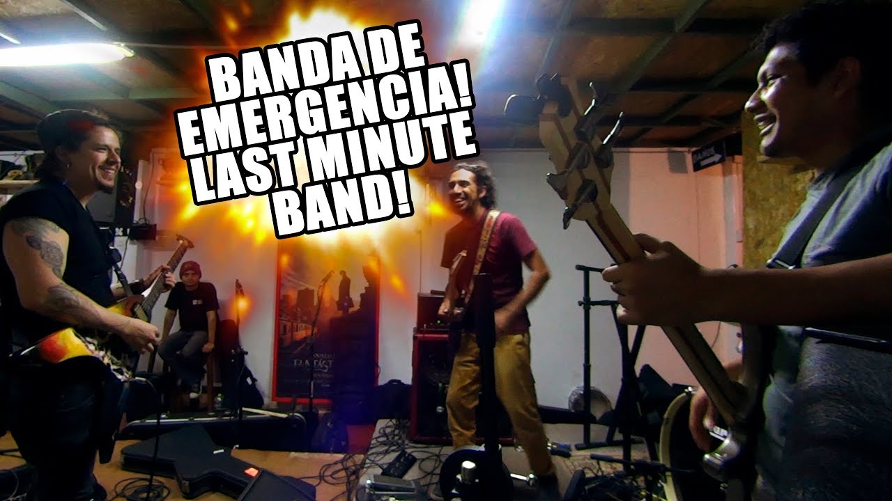Con una banda de emergencia!!! With a last minute emergency band!! - Charlie Parra en Chiclayo VLOG