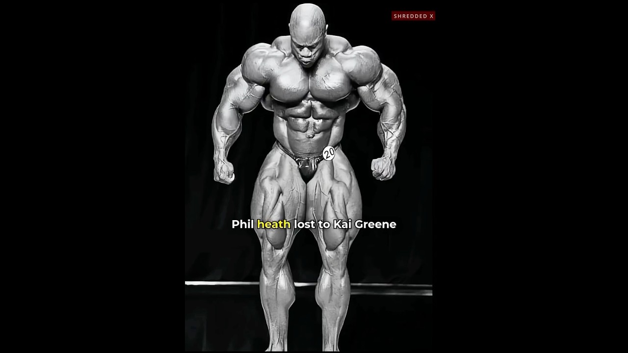 Phil Heath was defeated Once by Kai Greene #shorts #viral
