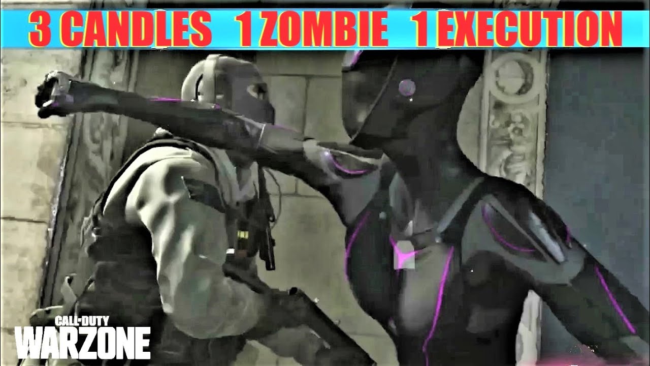 VIOLET STEALTH (FORTUNES KEEP EASTER EGG) 3 CANDLES 1 ZOMBIE AND 1 EXECUTION