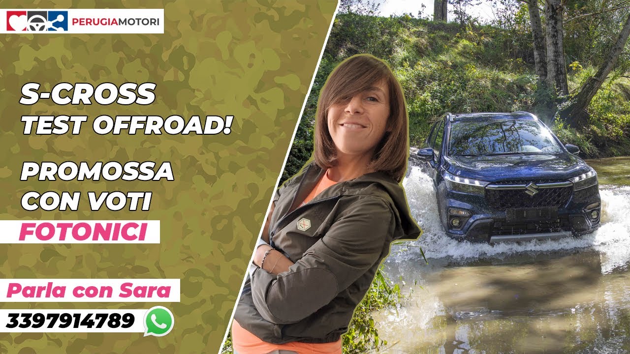SUZUKI S-CROSS STRESS TEST OFFROAD