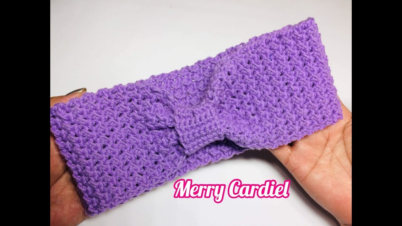 COMO TEJER TIARA O DIADEMA A CROCHET