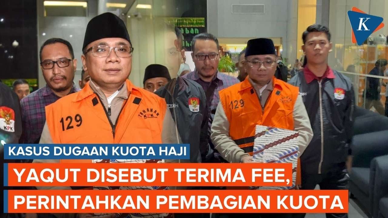 Duduk Perkara Kasus Dugaan Kuota Haji yang Jerat Mantan Menteri Agama Yaqut Cholil Qoumas