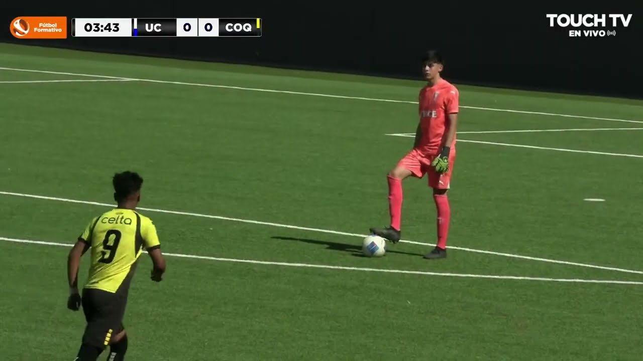 𝙁𝙄𝙉𝘼𝙇𝙀𝙎 𝙉𝘼𝘾𝙄𝙊𝙉𝘼𝙇𝙀𝙎 𝙁𝙊𝙍𝙈𝘼𝙏𝙄𝙑𝘼𝙎 - CATEGOR&Iacute;A SUB 15 UNIVERSIDAD CAT&Oacute;LICA VS COQUIMBO UNIDO