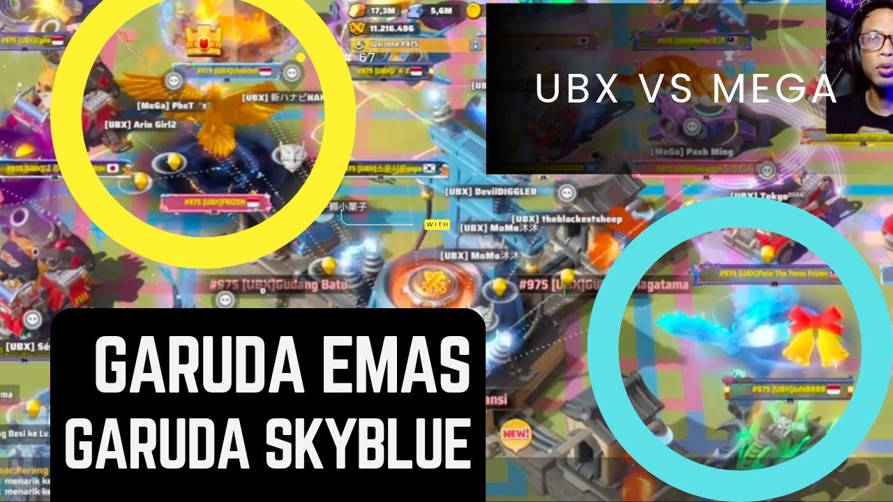 3VIP 18 VS 4VIP18 TOTAL CHAOSS MEGA VS UBX