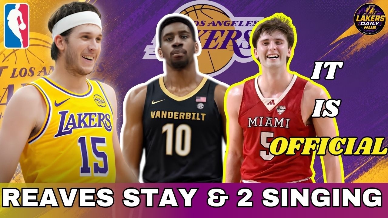 🚨 LAKERS OFFICIAL UPDATE REAVES MAX DEAL & 3 SECRET SIGNINGS REVEALED! 💜💛