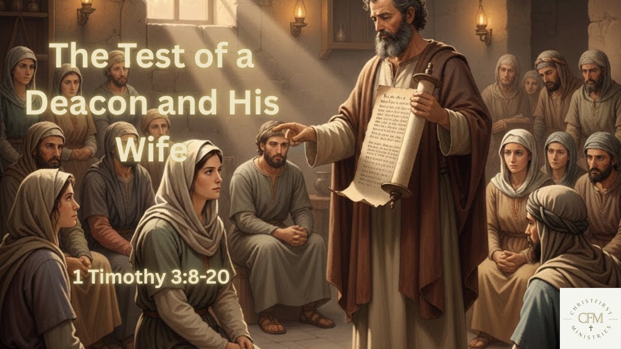 The Test of A Deacon and His Wife (1 Timothy 3:8-10)