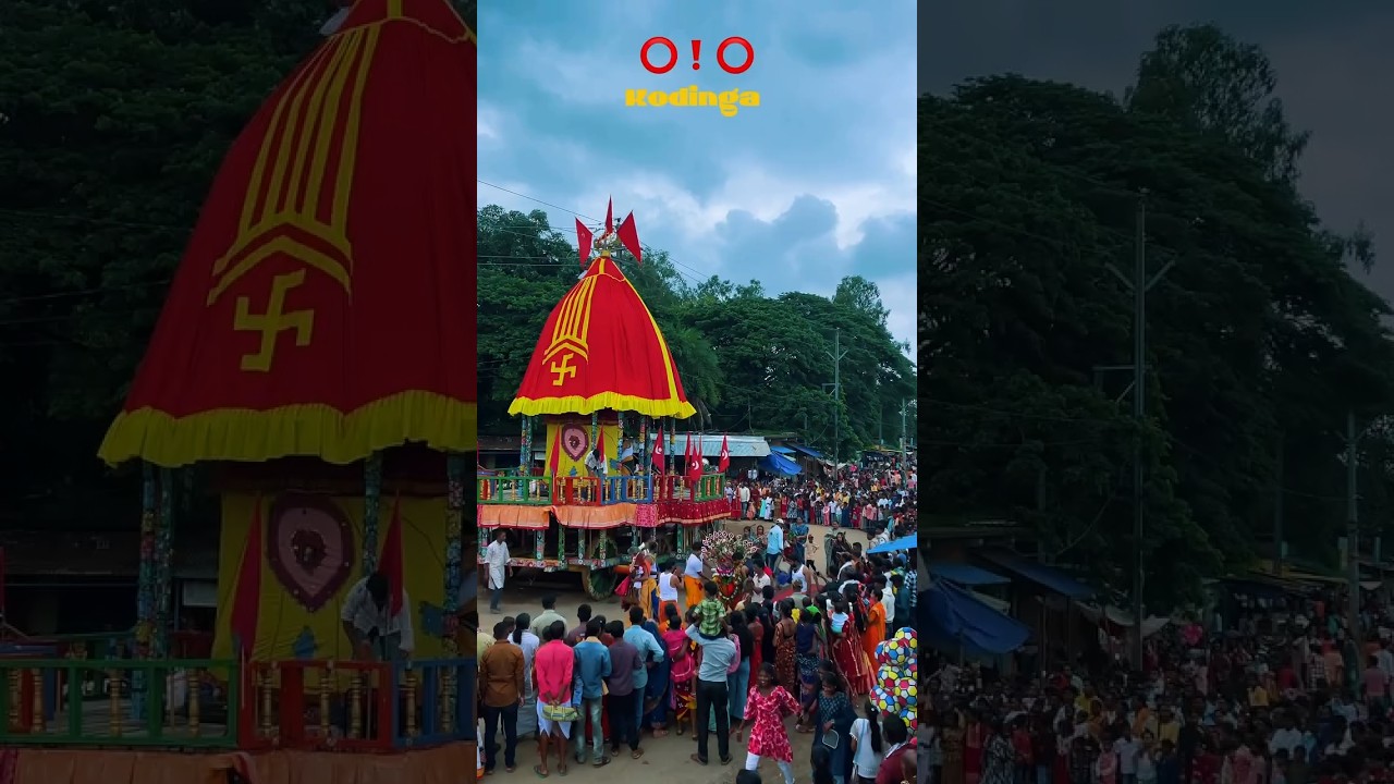 kodinga--Ratha_Yatra#Odisha culture🚩✨#village festival#rathayatra2025#kodinga Village#jayjagannath