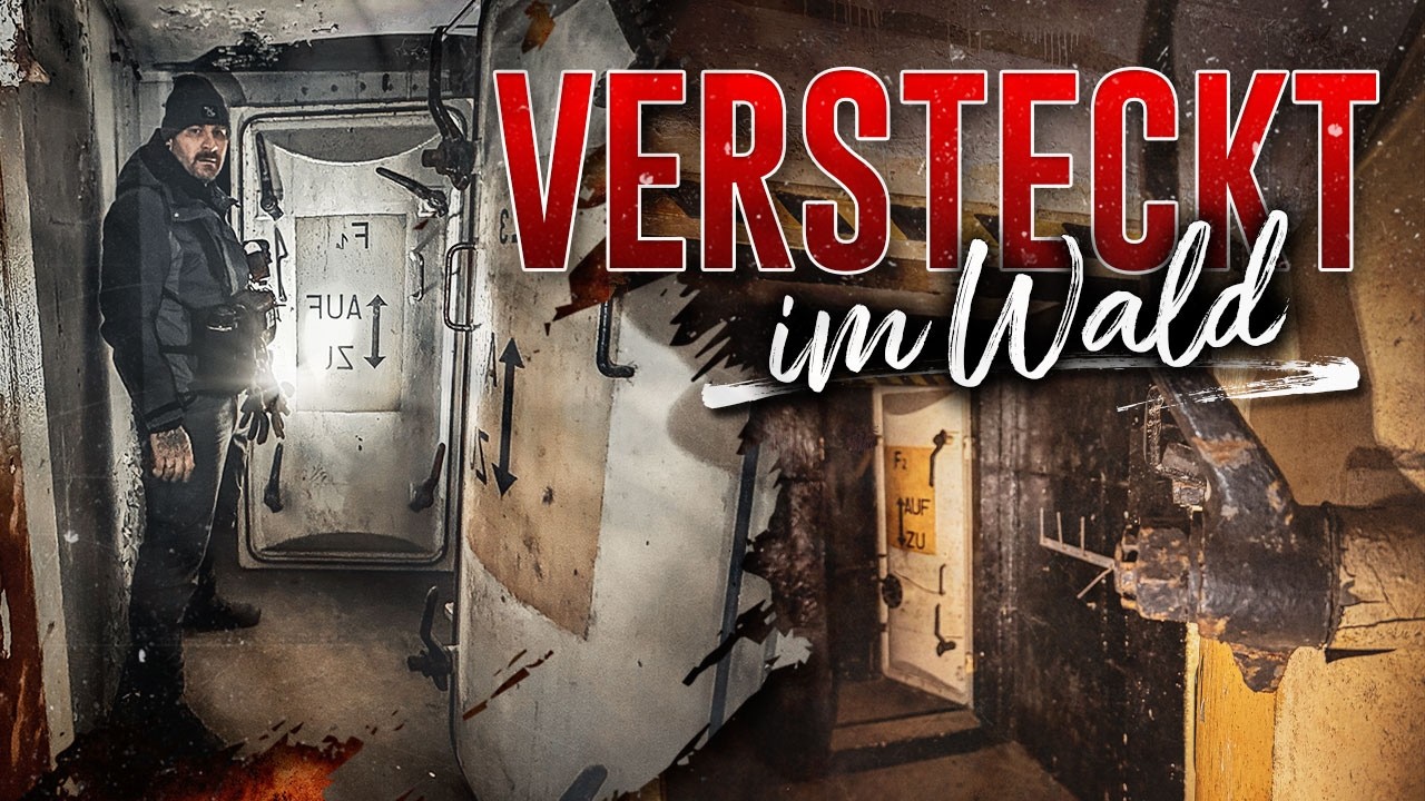 Eisige Kälte & Schwerer Stahl: Wir finden einen vergessenen Bunker im Wald ❄️🏚️