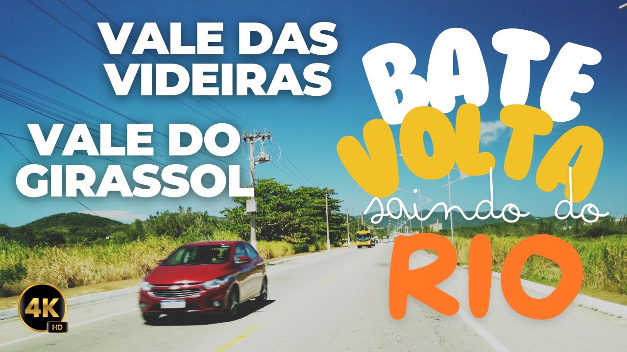 Descubra o Vale das Videiras e o Vale do Girassol em um Bate e Volta Imperd&iacute;vel saindo do Rio. 4K