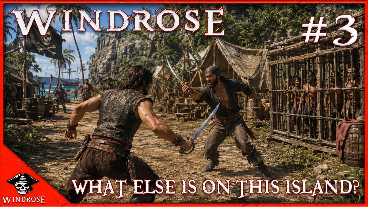 LIVE - WINDROSE - WHAT ELSE IS ON THIS ISLAND ???