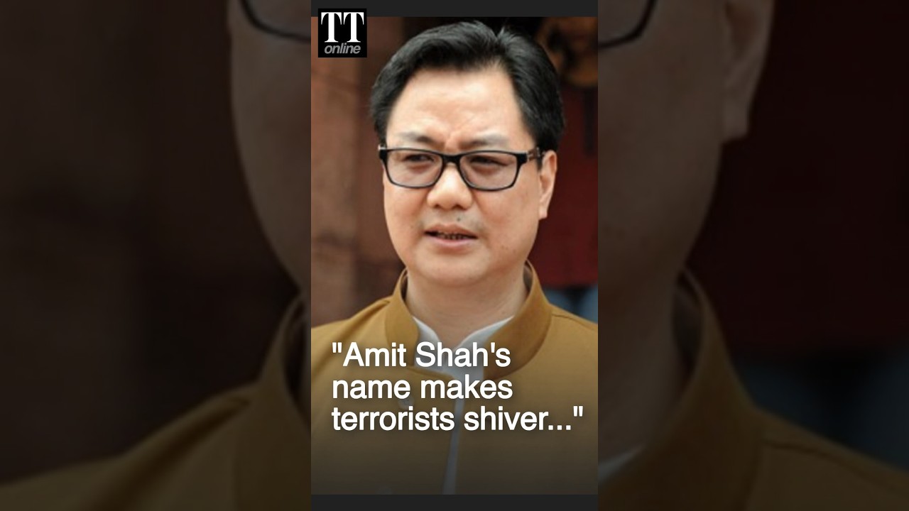 Kiren Rijiju Defends Amit Shah Amid Uproar, Says 