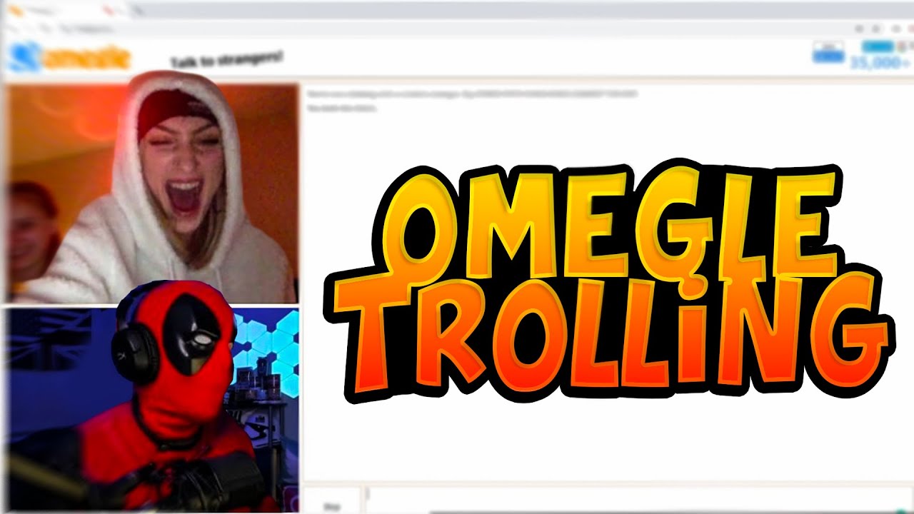 DEADPOOL VOICE TROLLING ON OMEGLE! *Hilarious reactions*