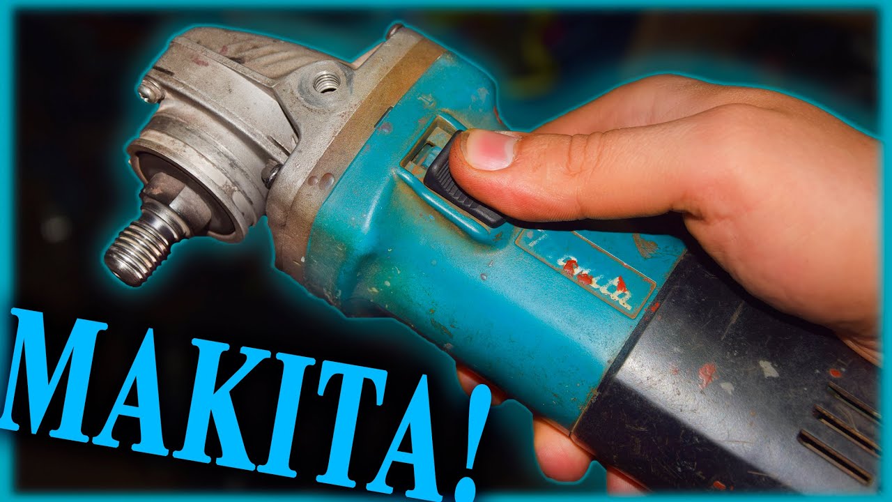 ✅ MAKITA! ✅  Ремонт болгарки makita 9555hn, Болгарка Макита, изменился звук работы!