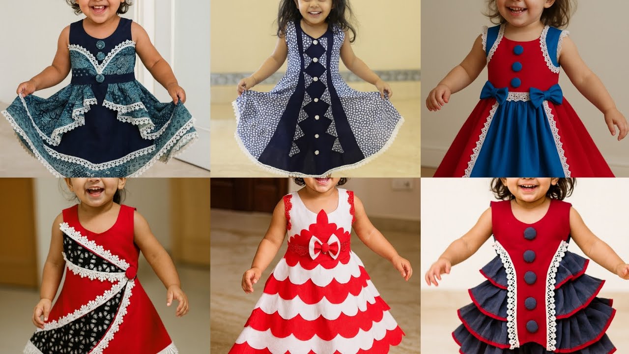  6 new  model trending Frock design 2025 #diy #trending #sewing ideas  #tips and tricks #fashion ✨