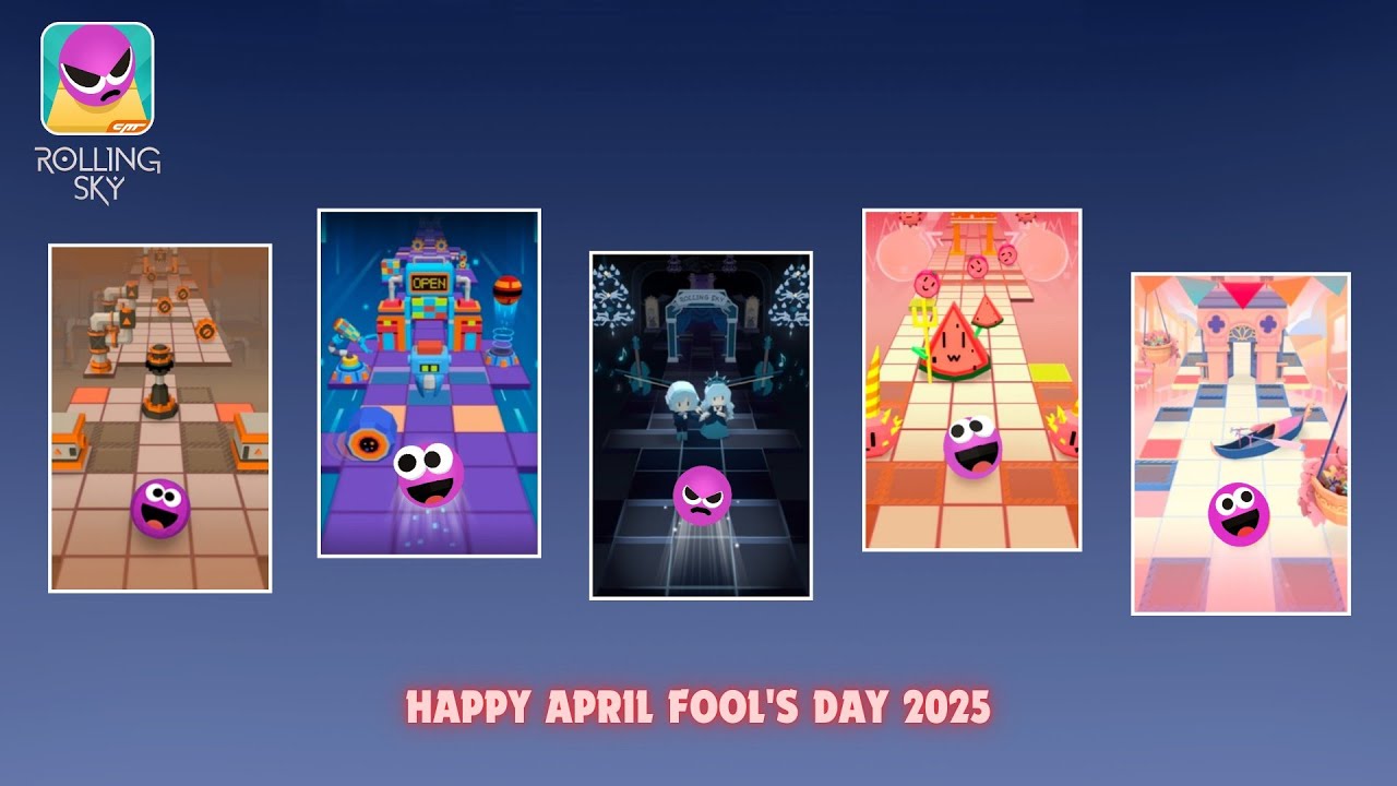 Rolling Sky All Levels April Fool's Day 2025 [OFFICIAL]