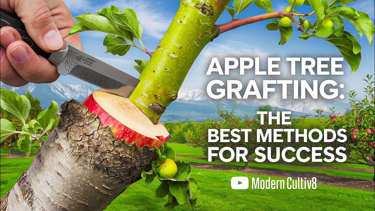Apple Tree Grafting || The Best Methods for Success || Modern Cultiv8