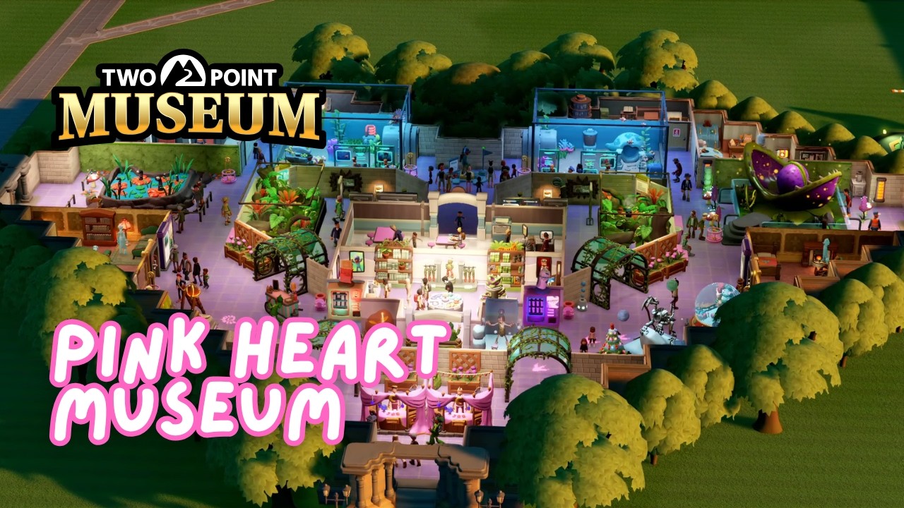 Building a Heart-Shaped Micro Museum (Speedbuild)