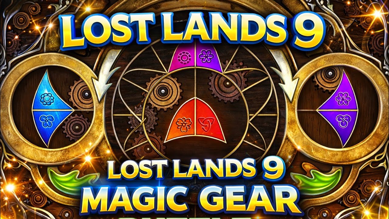 Lost Lands 9 Puzzle: mini game Magic Gear Symbol Wheel Puzzle Solution | Fast Guide