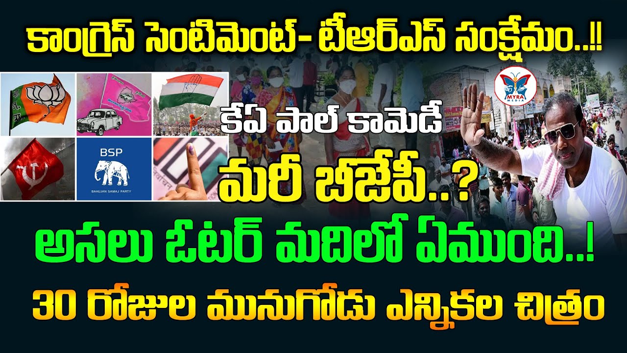 Munugode By Elections Reality | TRS Party | Congress Party | BJP Party | Praja Shanti Party