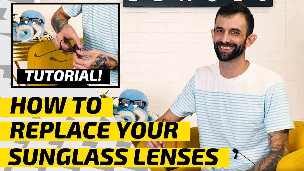 How To Replace Scratched or Broken Sunglasses Lenses with Fuse Replacement Lenses