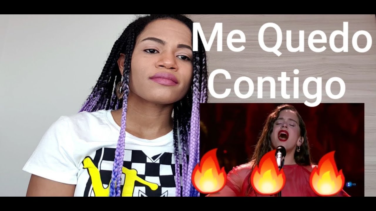 Rosalia - Me Quedo contigo/ Goya 2019 (REACCIÓN - REACTION)