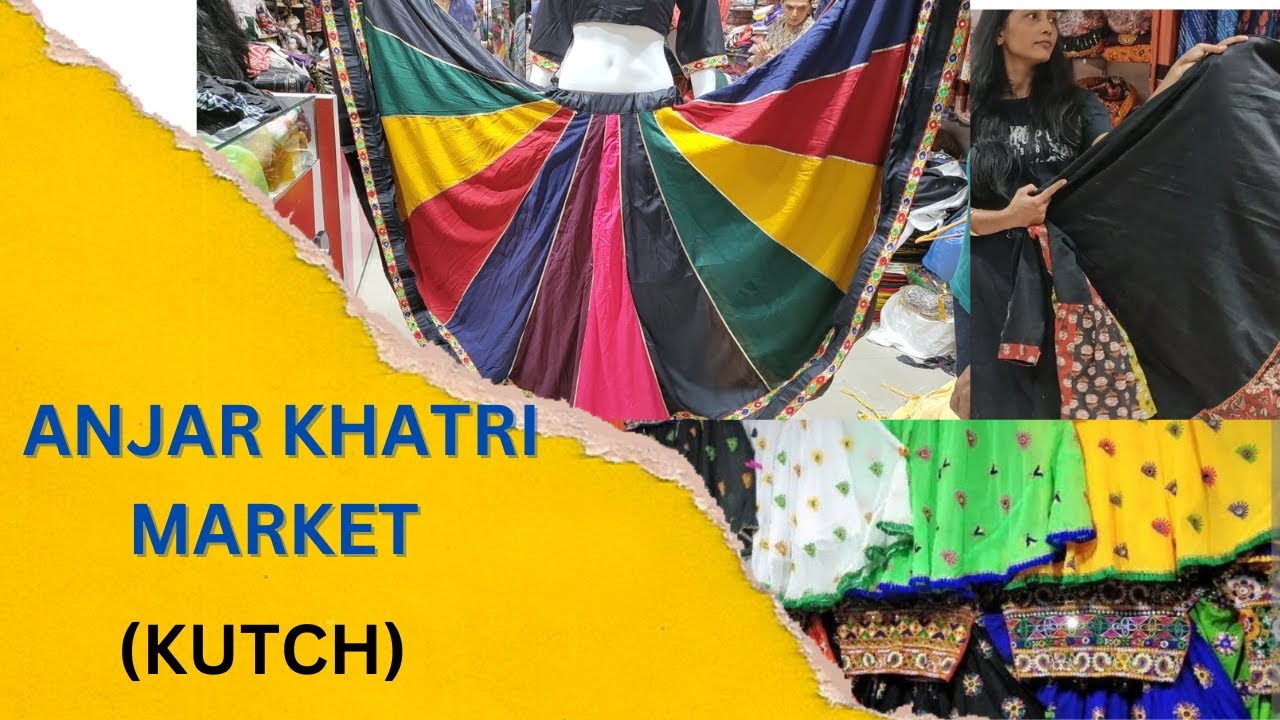 Anjar Khatri Market Vlog| Navratri shopping| Kutchh | Gujarat | Ashi Nidhi |