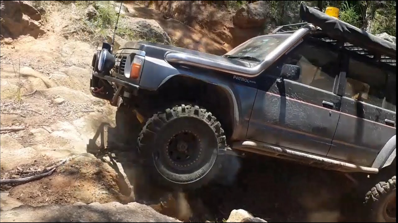 4wding in Tallarook - Phone Track GQ351C V8 GQ Patrol