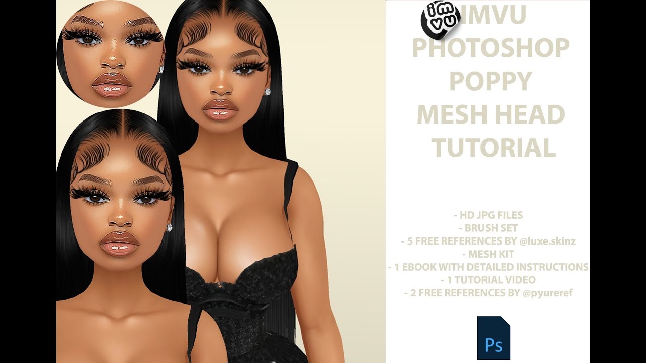 PHOTOSHOP MESH HEAD TUTORIAL
