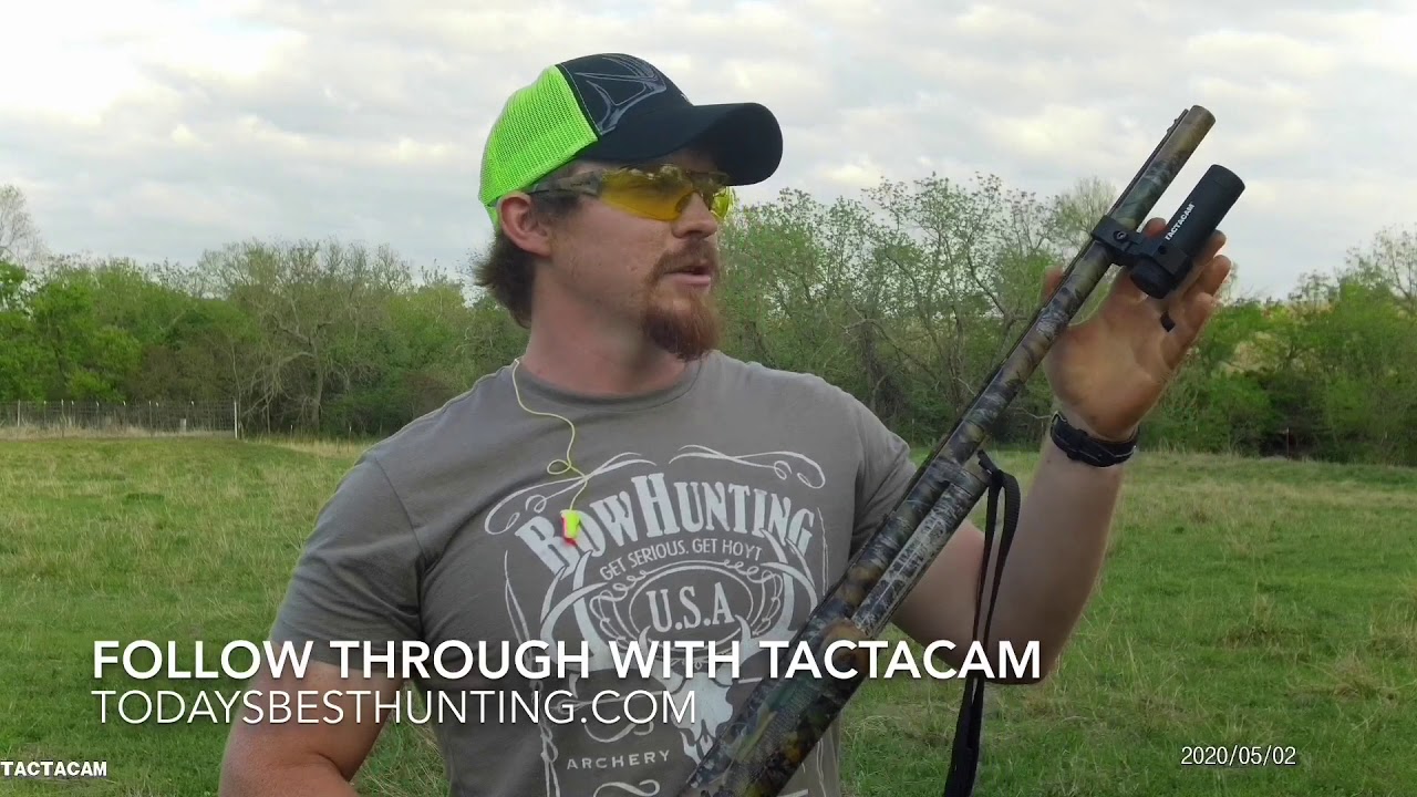 Good Follow Through vs Bad Follow Through using Tactacam 5.0 Camera Shotgun