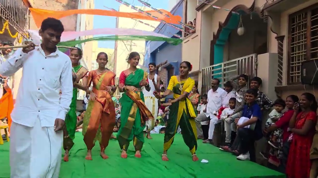 9 class dance - chuda chakkani talli #vmhs #republicday #india #freedom 
