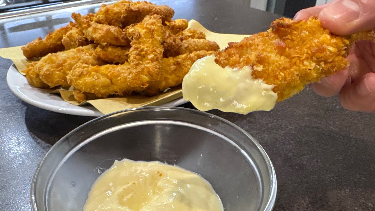 POLLO croccante nel forno di casa e Salsa homemade ricetta completa