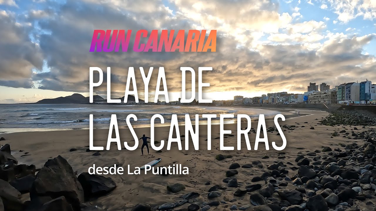 Playa de Las Canteras 🏃‍♂️ Virtual Run in Las Palmas de Gran Canaria 🇮🇨