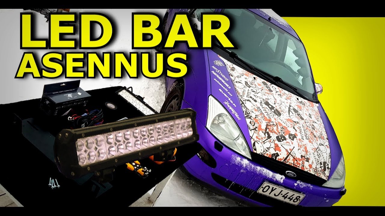 LED Light Bar Asennus