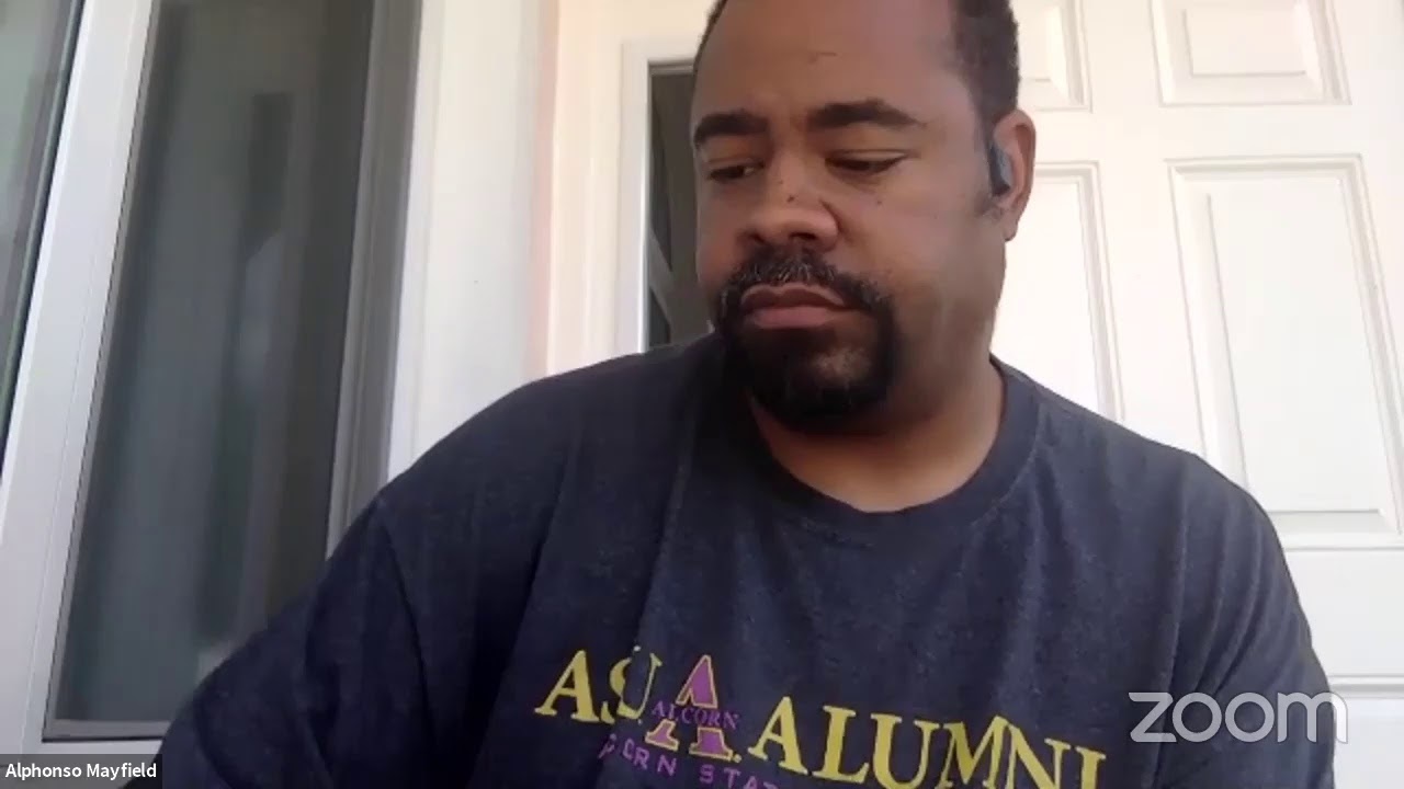 Alphonso Mayfield's Zoom Meeting