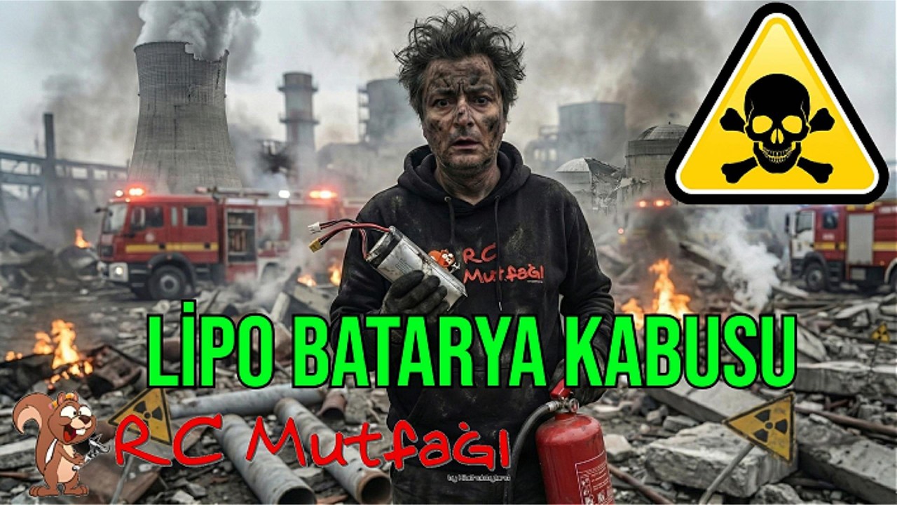 Patlattık ! LiPo Bataryalar Neden Tehlikeli?