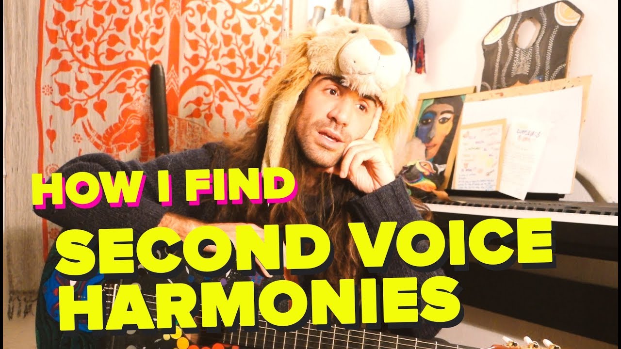 Singing Tips - How I Find Second Voices Harmonies