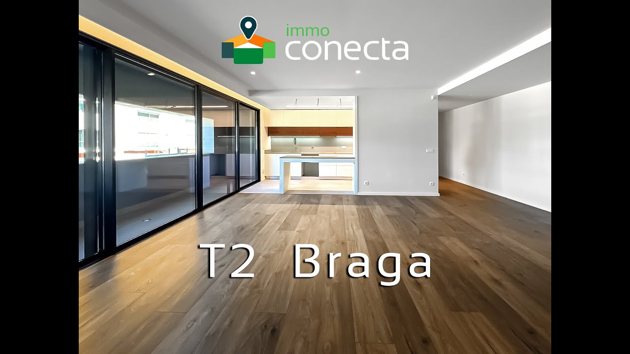 Apartamento T2 novo em Braga - Portugal