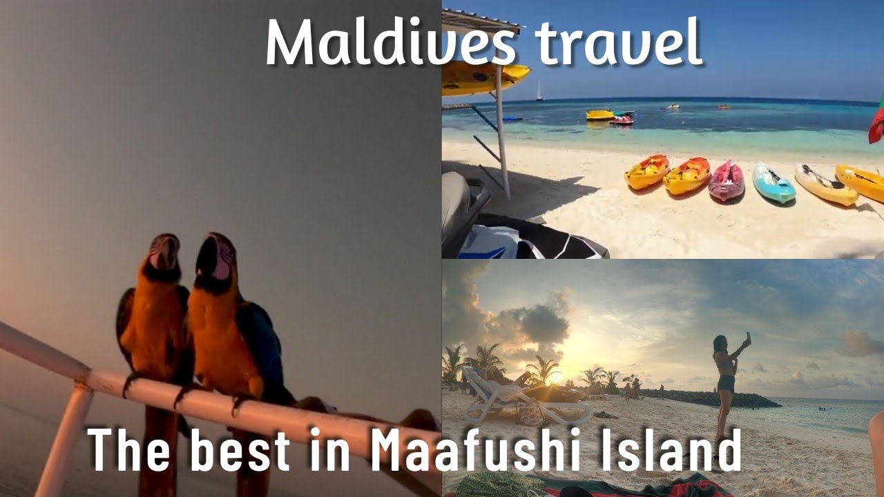 Maldives: The best of Maafushi Island - Part1 4k