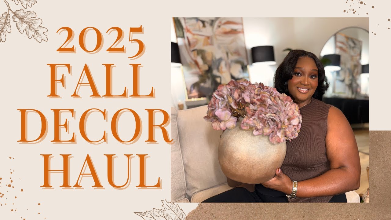 2025 Fall Decor Haul| TJMAXX |Hearth and Hand| Kirklands| Hobby Lobby| Etsy| At Home | 🍂🍁🎃👻