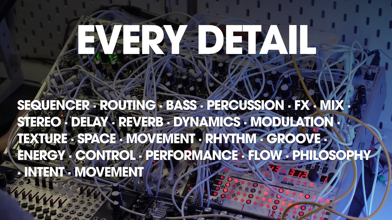 All my tricks, how I play, my approach, full breakdown of my live techno patch