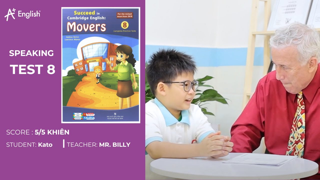 A1 MOVERS Speaking test –  KATO | SPEAKING TEST 8