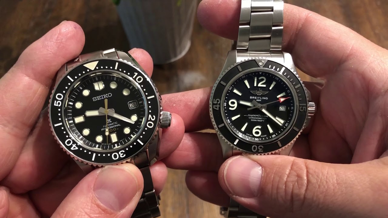 SEIKO VS BREITLING