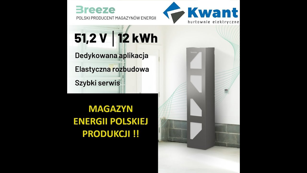 Magazyny Energii Breeze w Hurtowniach Elektrycznych Kwant!!!
