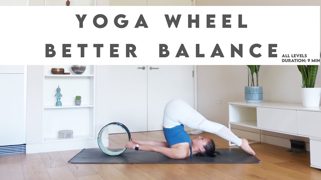 How To Use Yoga Wheel for Better Balance | Lydia Lim Yoga