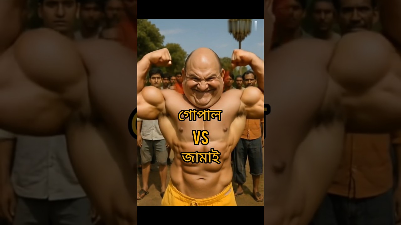 গোপাল vs জামাই বডি বিল্ডিং  #gopalbharcartoon #gopal #gopalbharnew #gopalvar #cartoon #bhoot