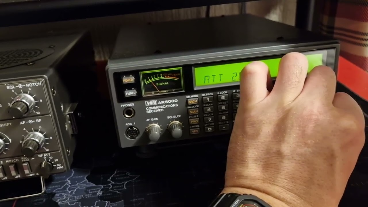 AOR AR5000 & Kenwood R-5000 on SSB 