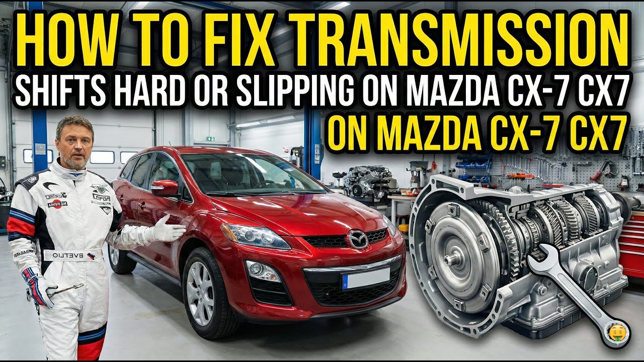 Проблемы с трансмиссией Mazda CX-7? Попробуйте это решение для устранения резких переключений и п...