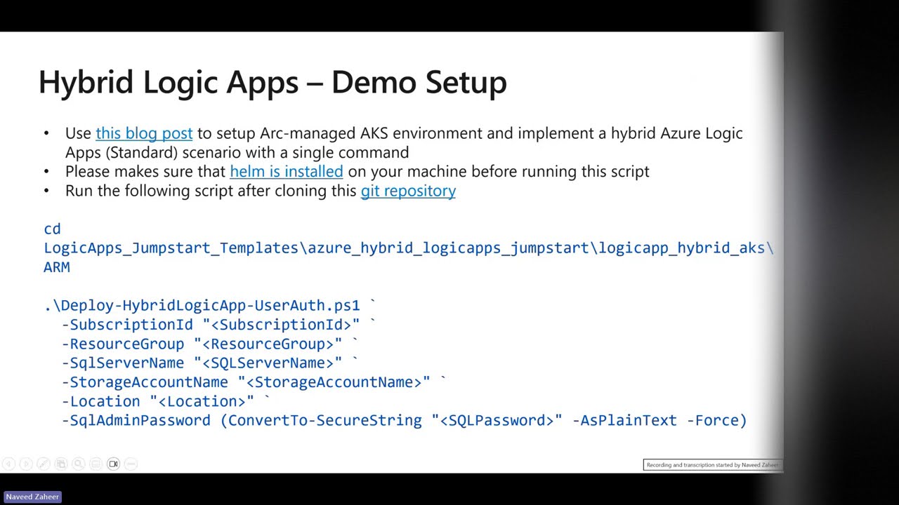 Logic Apps – Hybrid Deployment